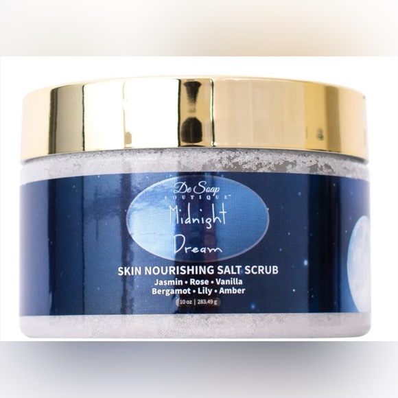 Other - De Soap Boutique Midnight Dream Skin Nourishing Salt Scrub - Deep Blue